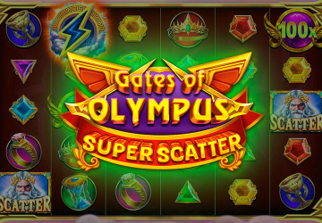 Автомат Gates Of Olympus Super Scatter в Бетраен казино